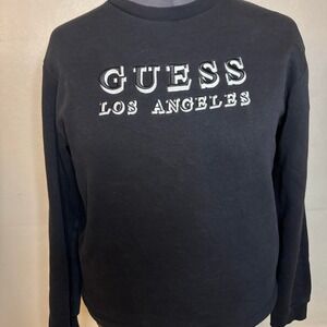 Vintage Guess Los Angeles black long sleeve shirt